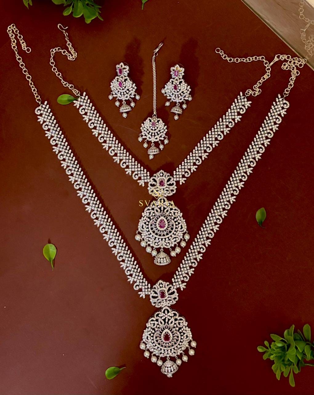Diamond CZ Bridal Combo Set