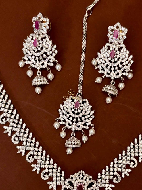 Diamond CZ Bridal Combo Set